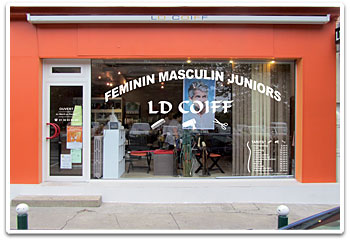 LD Coiff (habillage vitrine - 2011)