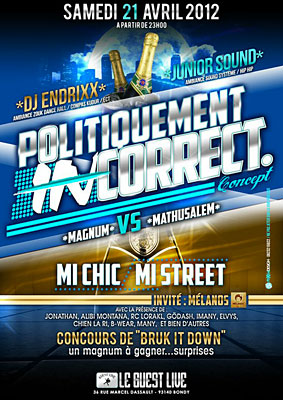 Soiree 21 Avril 2012